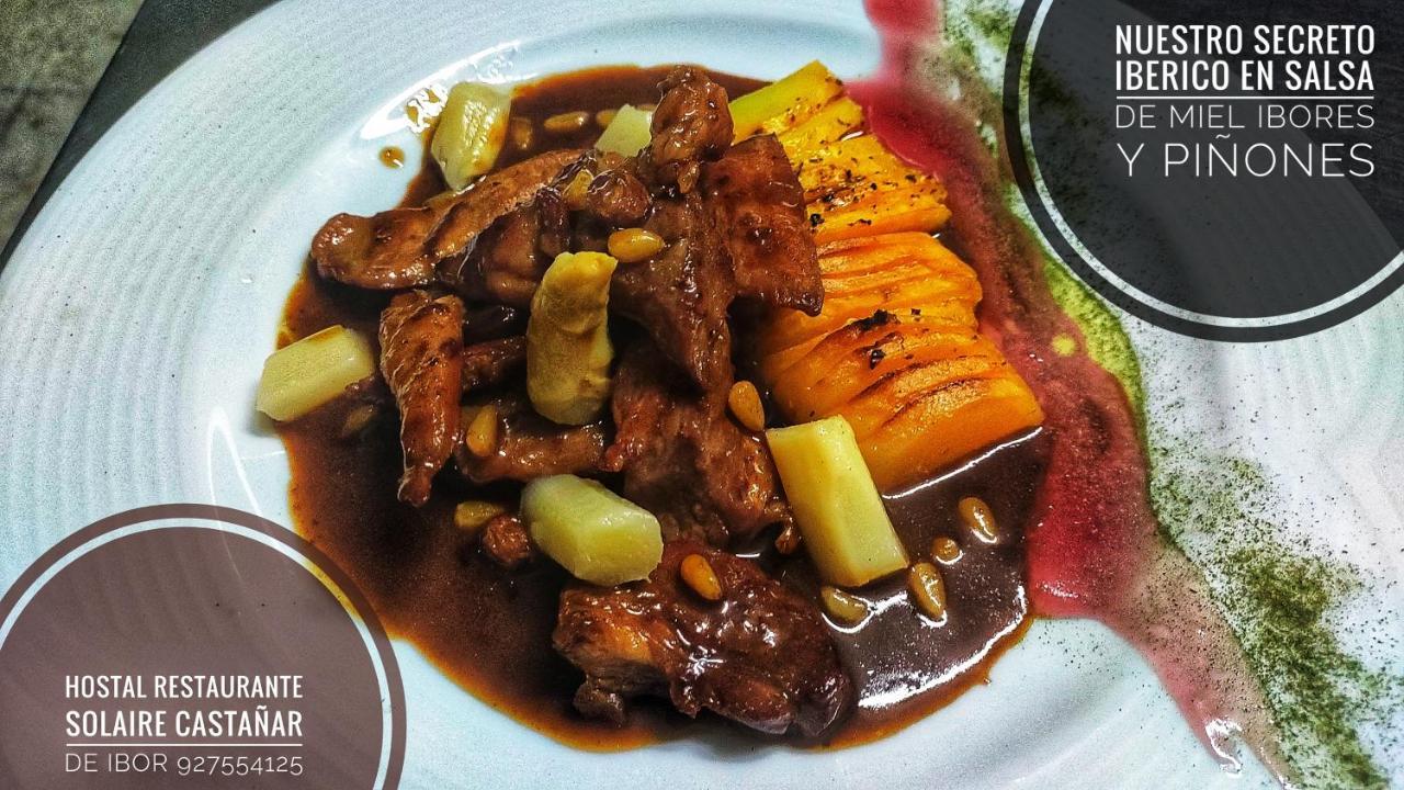 Hostal Restaurante Solaire Castañar de Ibor Екстериор снимка