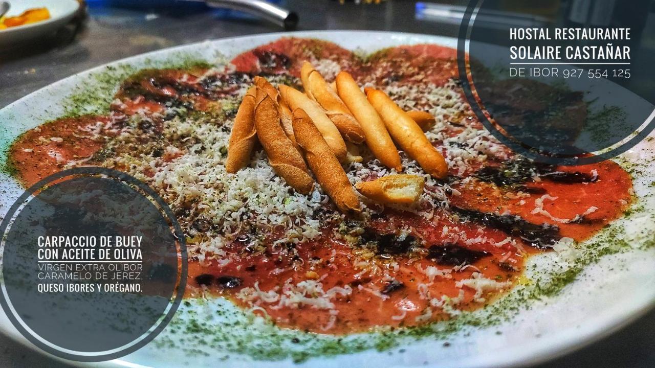 Hostal Restaurante Solaire Castañar de Ibor Екстериор снимка